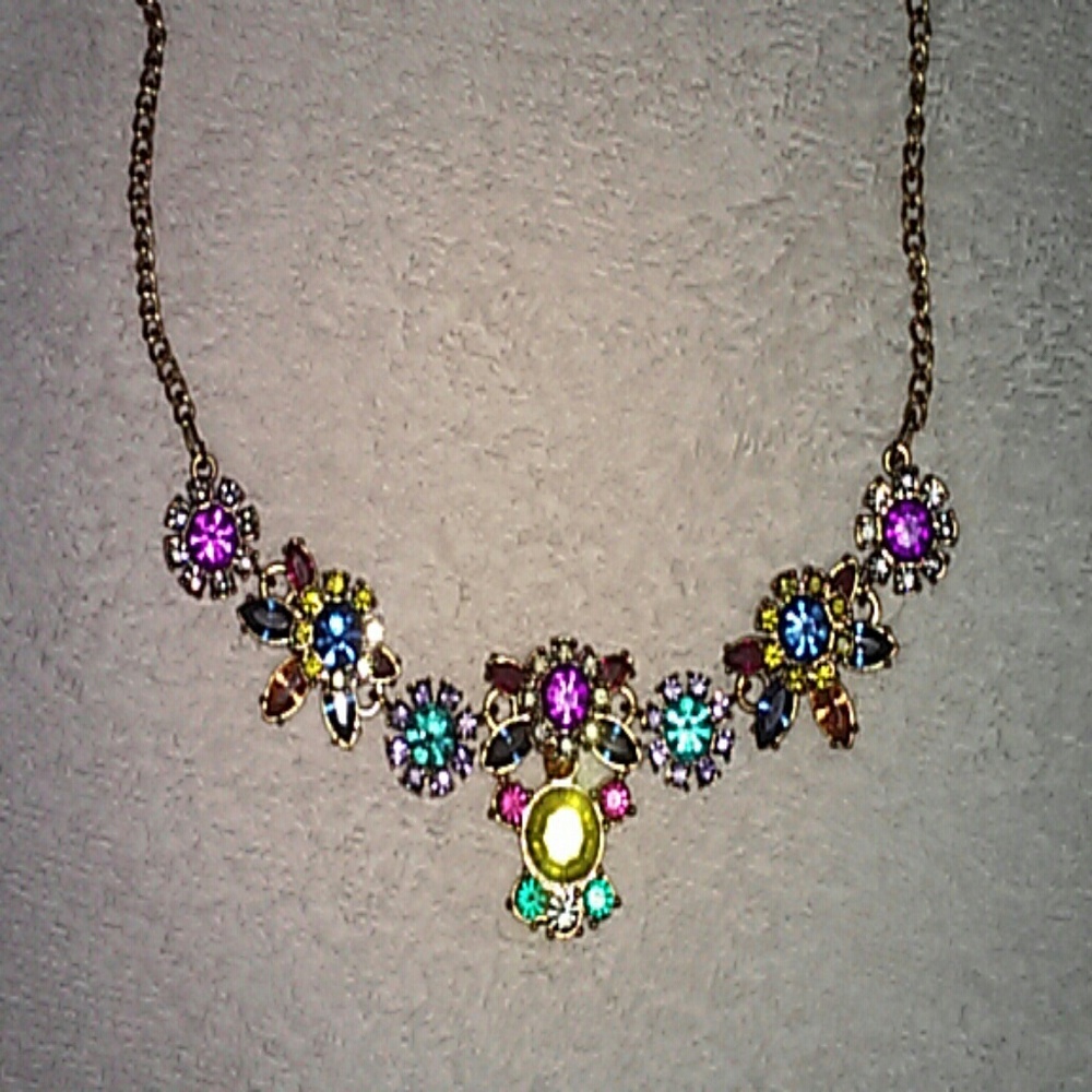 LAST ONE! Fun, Colorful Necklace and Earring Set - Picture 5 of 8